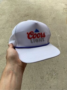 Coors Light Golf Snapback Cap